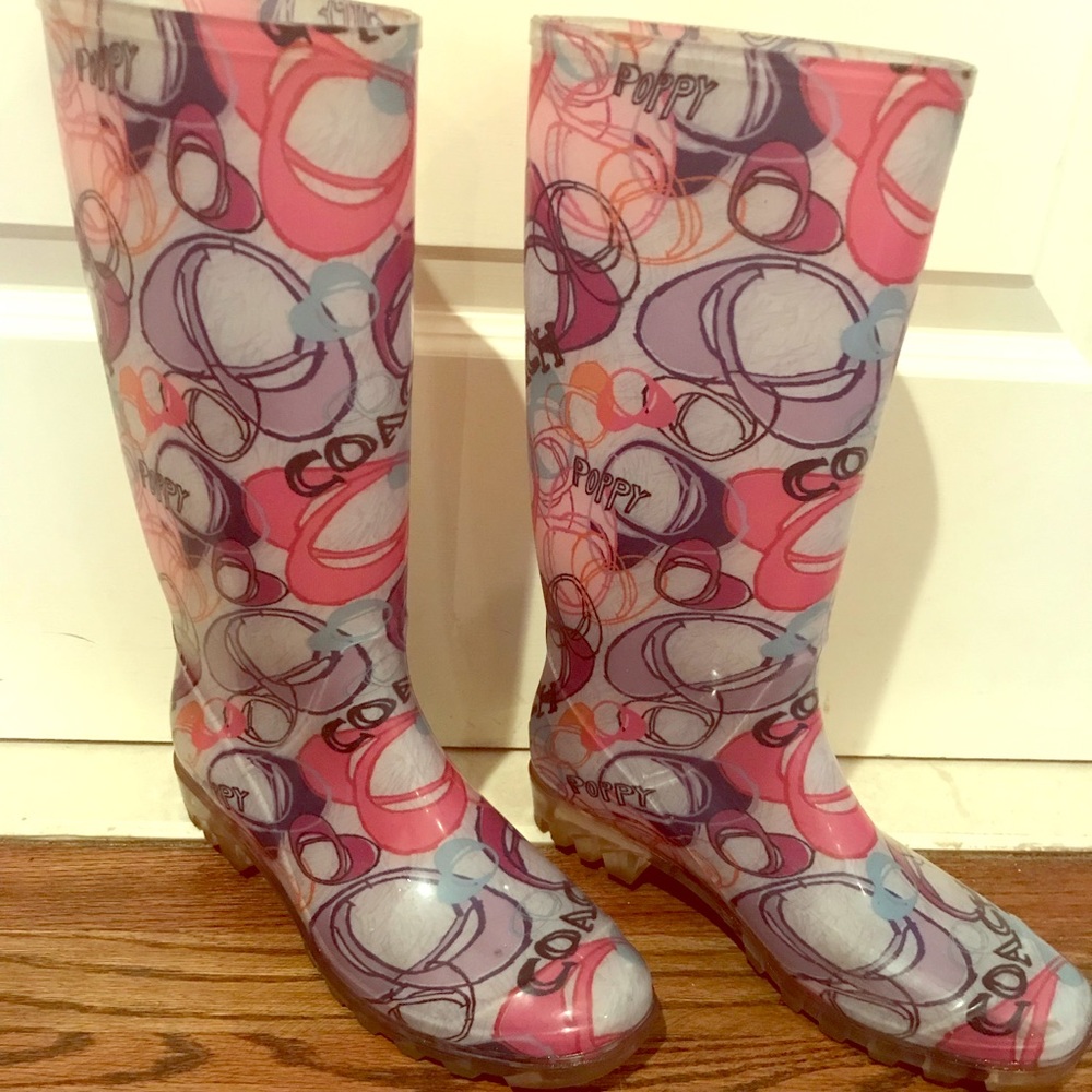 Coach Rainboots